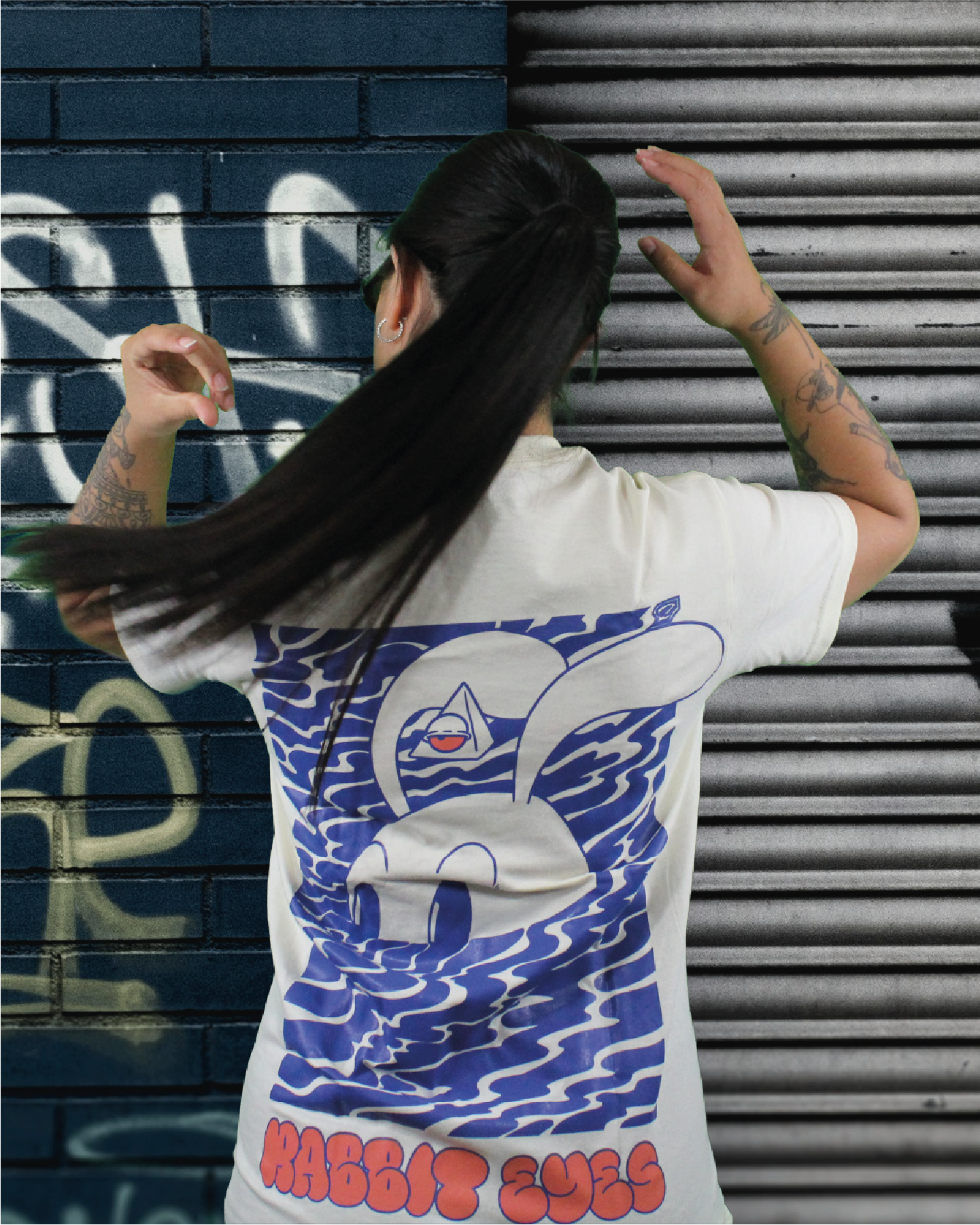 Polera Algodón diseño Rabbit Bajo el agua – Drop Abril 2025
