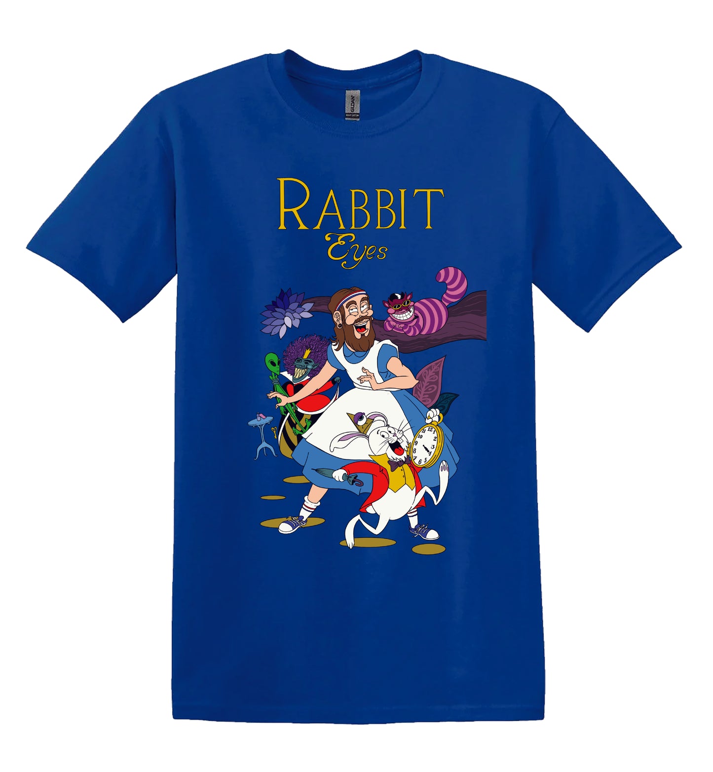 POLERA ALGODON - RABBIT IN WONDERLAND